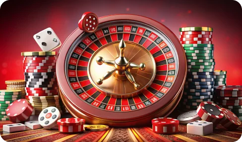 Amerikaanse roulette in actie